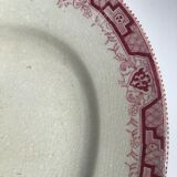 Dish pink iron earth st amand model morocco