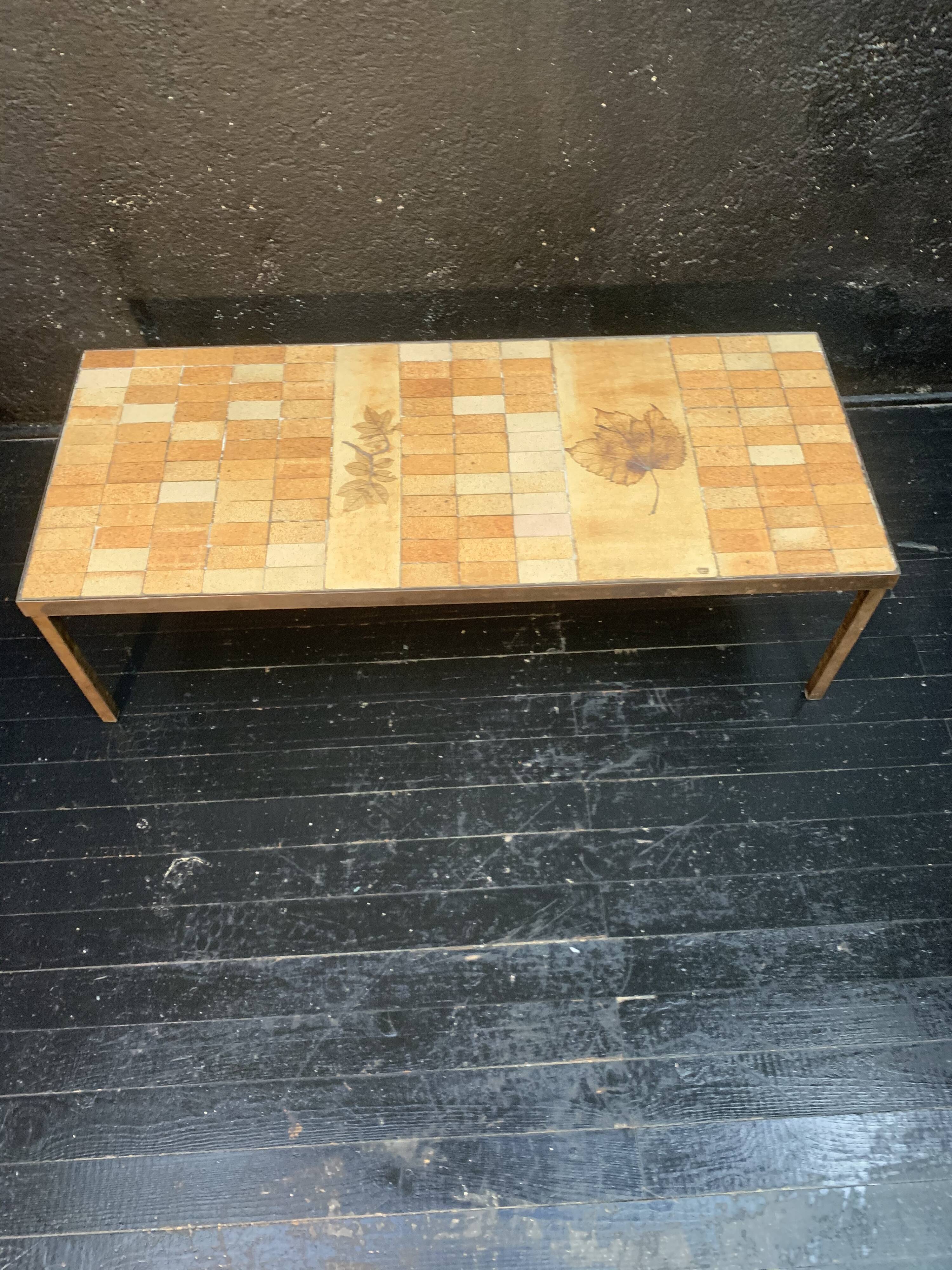 Roger Capron, ceramic coffee table design 1950