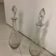 Paire de carafes à vin en cristal
