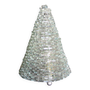 Lampe pyramide en verre
