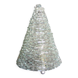 Glass pyramid lamp