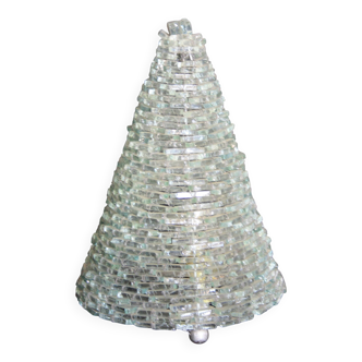 Glass pyramid lamp