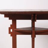 Scandinavian Art Deco Pine Table, Early 20th Century, Denmark