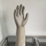 Vintage ceramic hand – industrial mold (dated 1967)