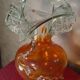 Murano glass vase, Venetian vase, hand blown glass vase