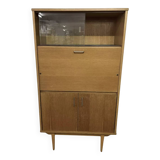Small vintage secretary cabinet