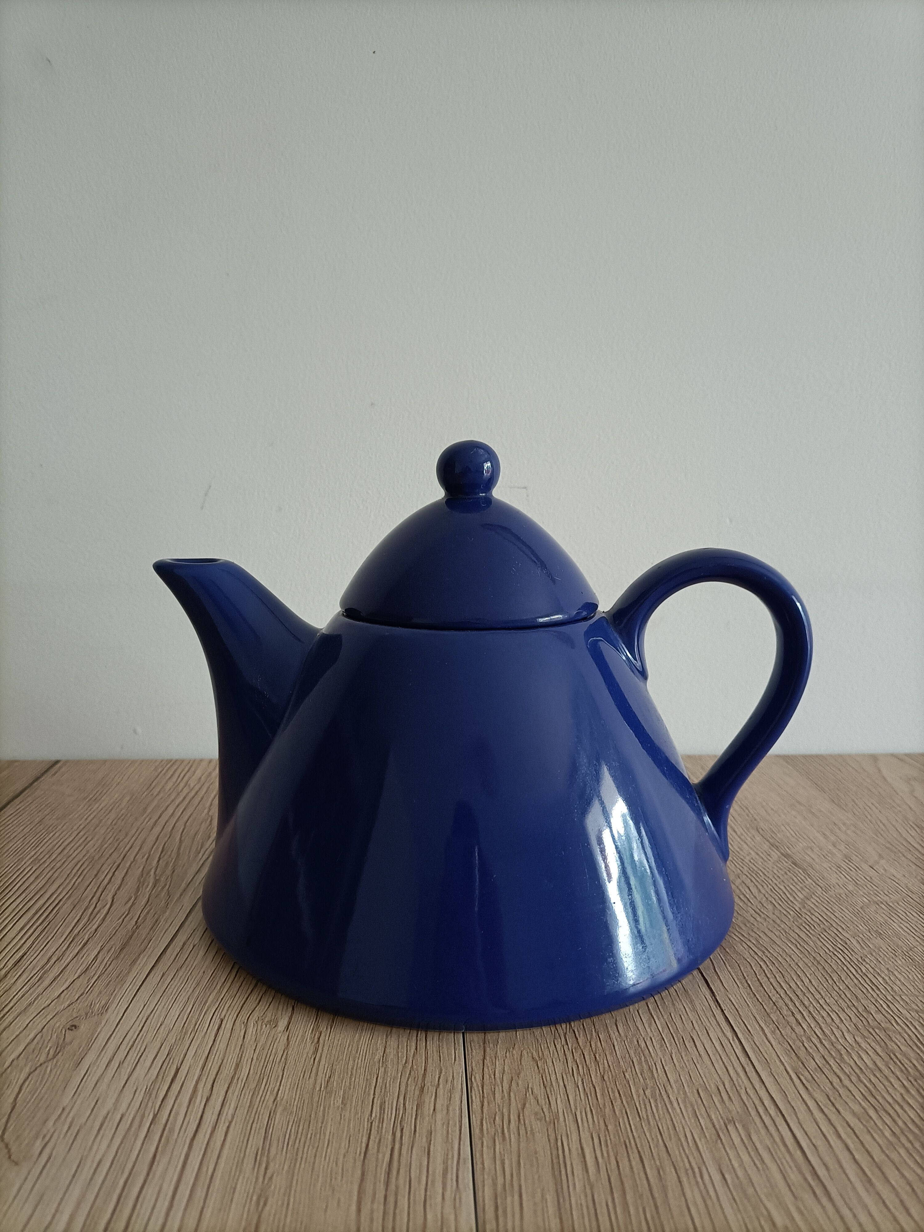 Contemporary blue teapot France