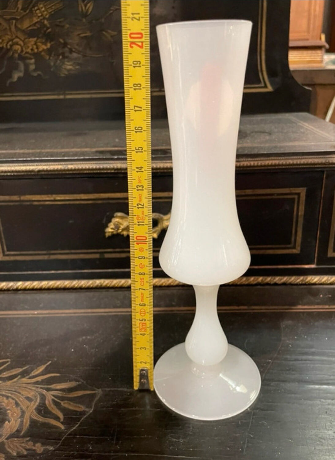 Opaline vase from Lorraine