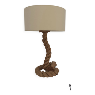 Lampe à poser en corde