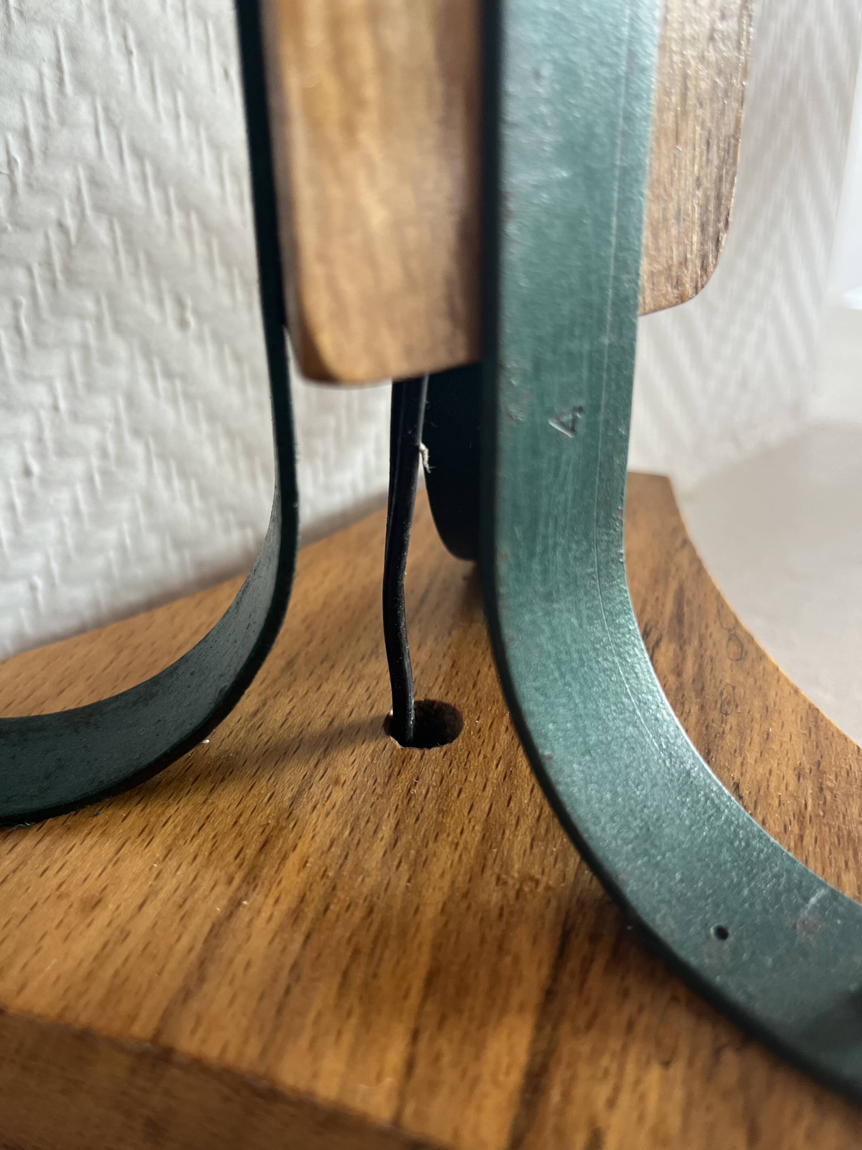 Vintage fifties desk lamp in Prouvé style