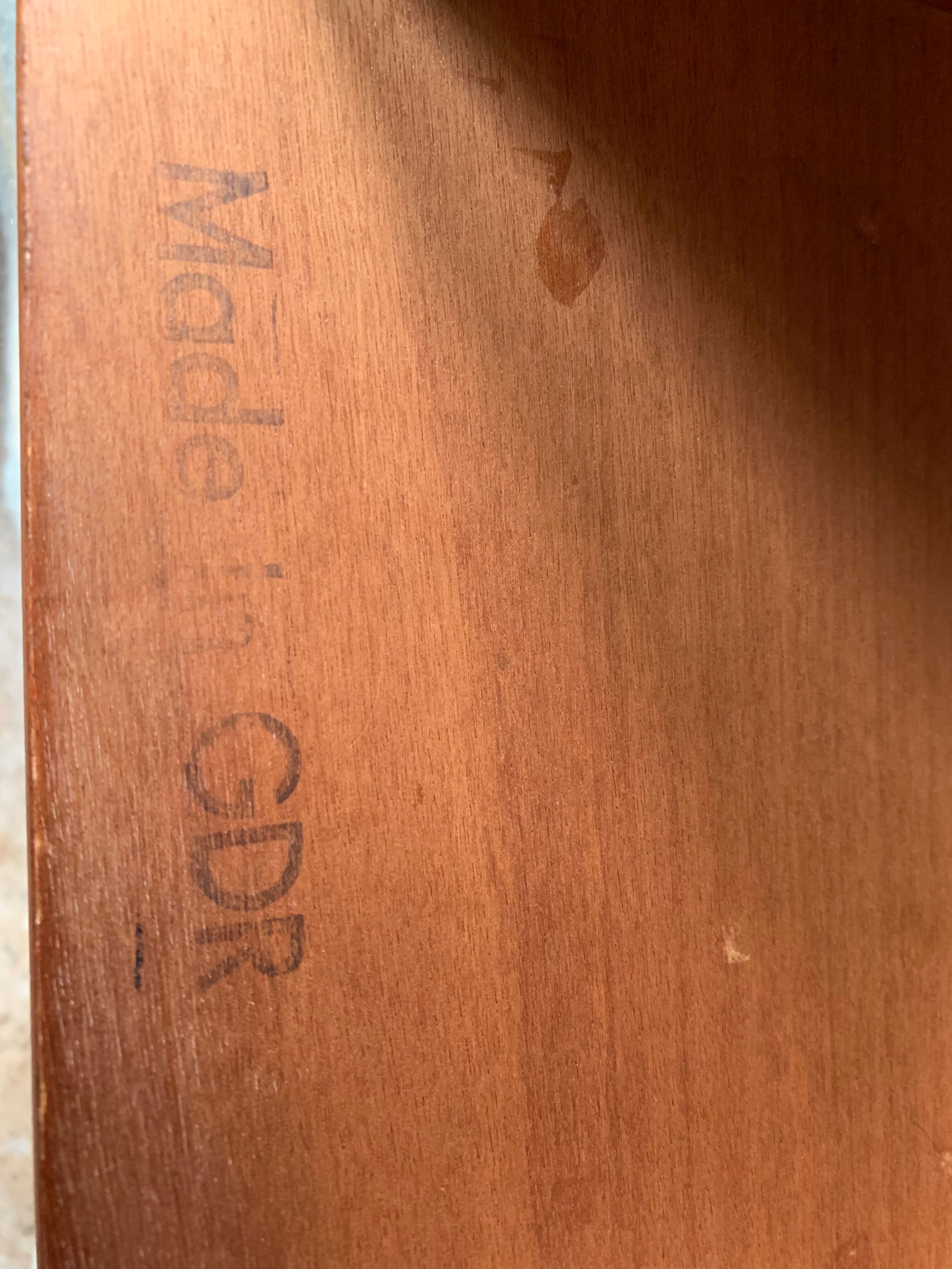 Vintage wooden desk 60's