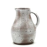 Stoneware pitcher by Jeanne and Norbert Pierlot, Ratilly, 1960s