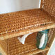 Vintage rattan shelf