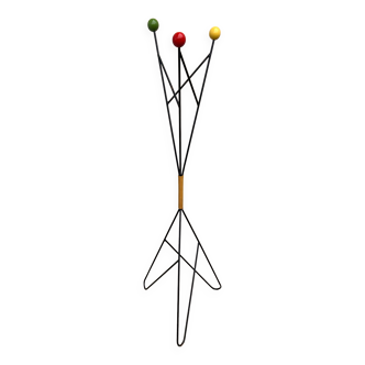 Portemanteau en fer multicolore
