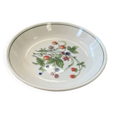 Grand plat de présentation style floral