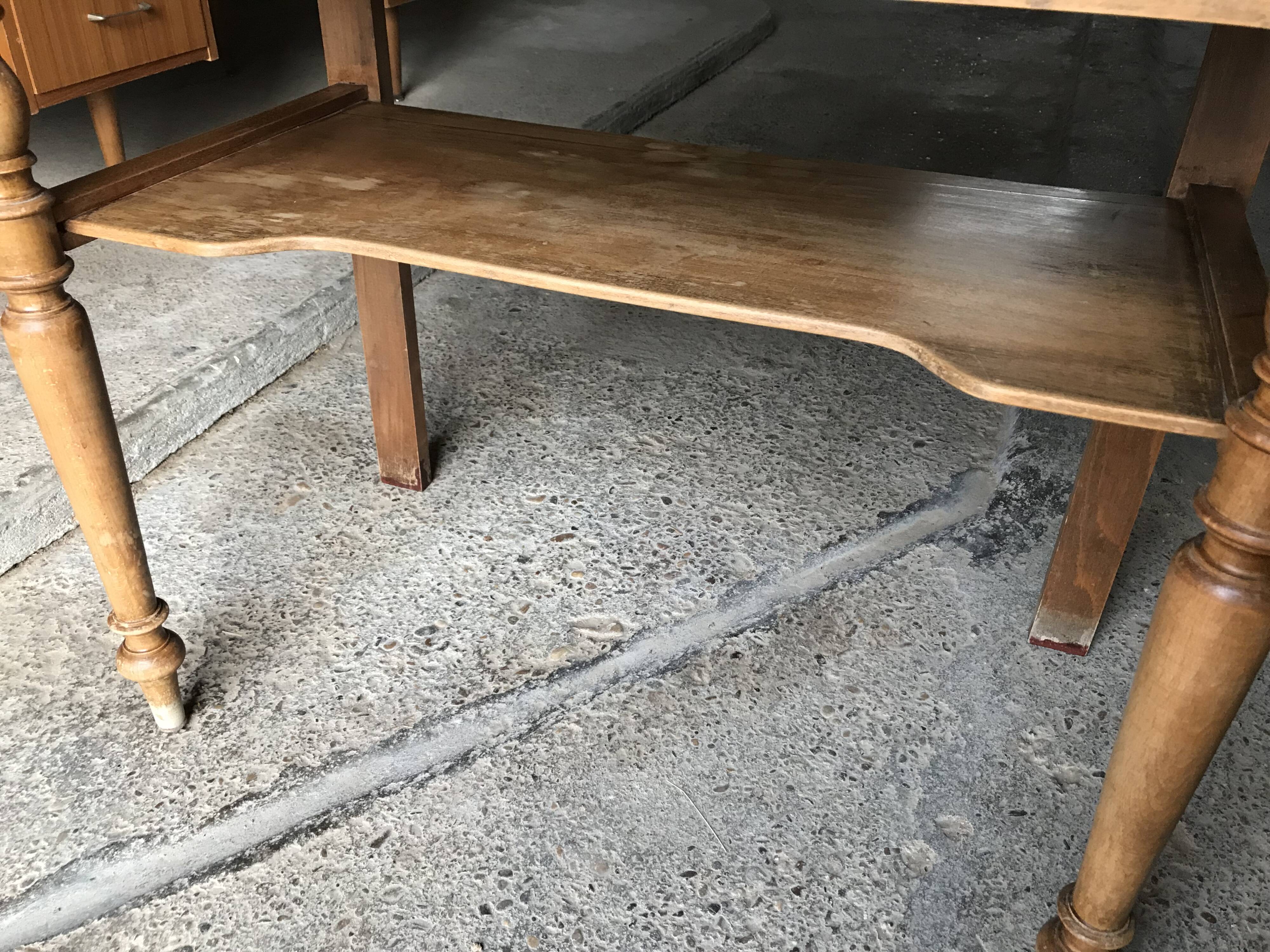 Old marble top vanity
