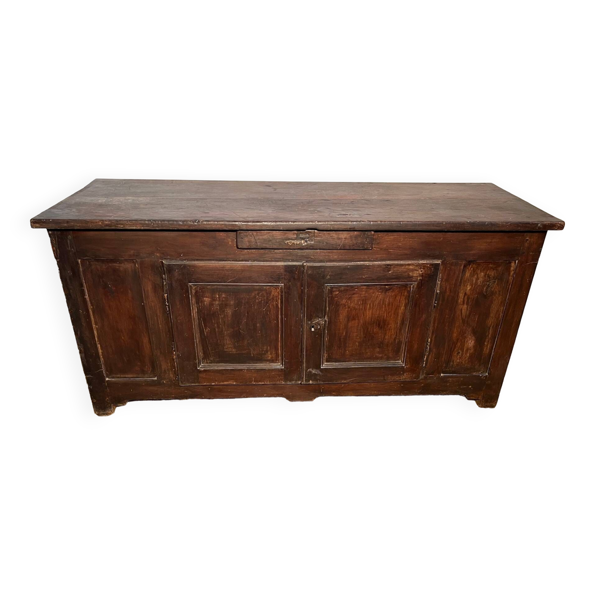18th century mahogany store bank counter to be restored