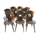 9 chaises Baumann