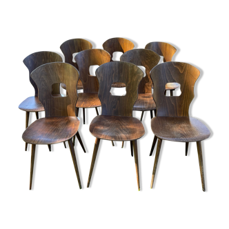 9 Baumann chairs
