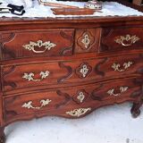 Commode louis XV noyer