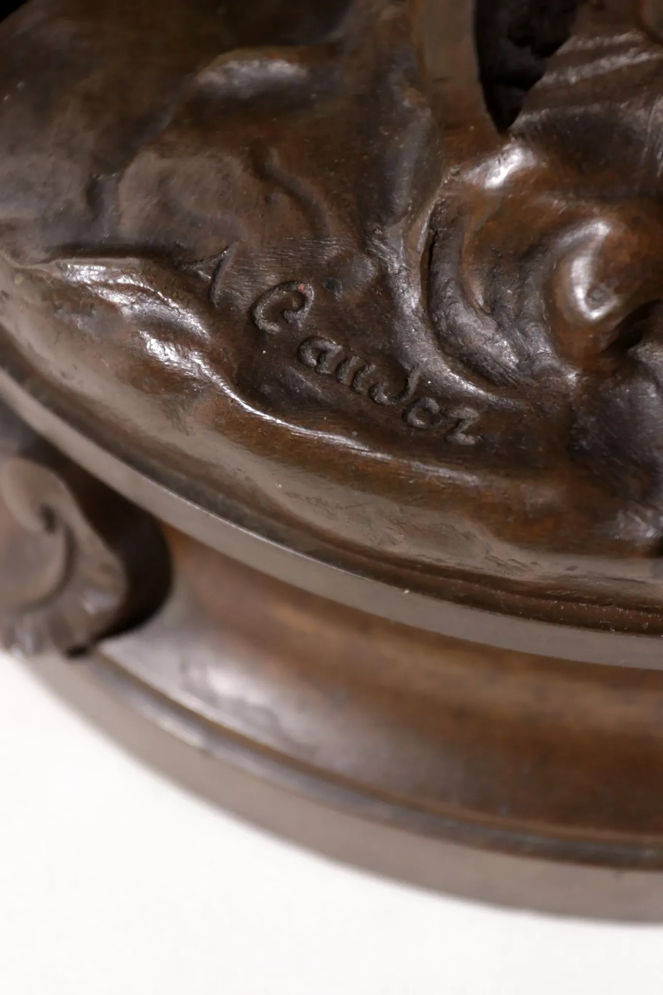 Adrien-Etienne Gaudez (1845-1902) bronze 'La Fortune récompense le travail'