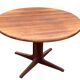 Vintage Teak Glostrup Dining Table Extendable Oval 1970s