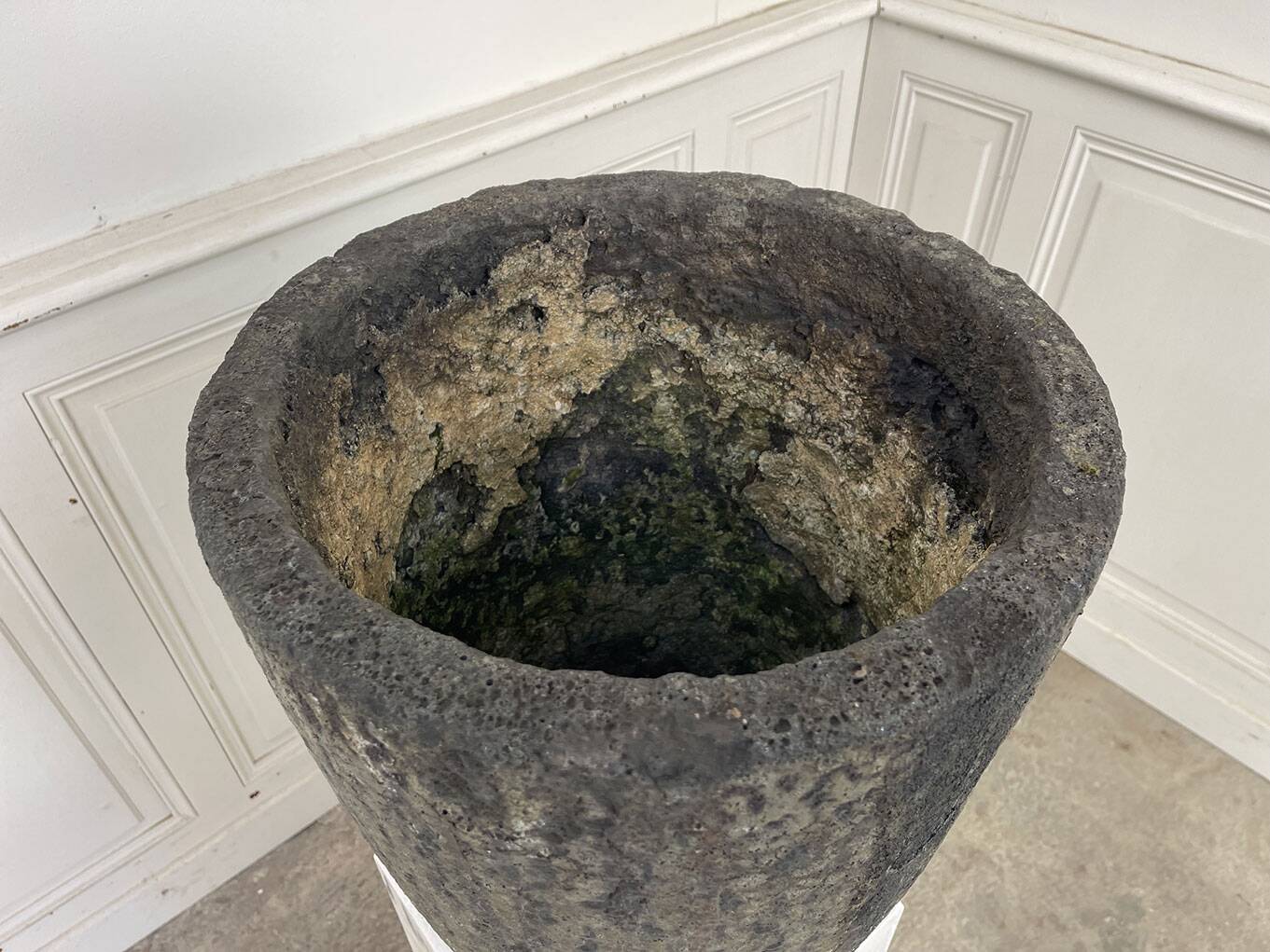 Two foundry crucibles 1950