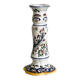 Desvres earthenware candle holder