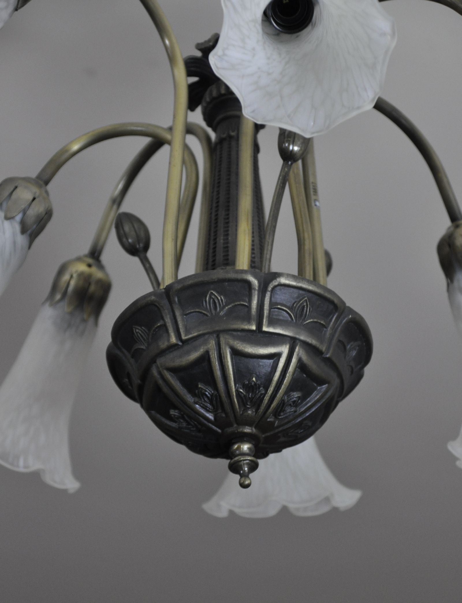Lustre de salon metalwork