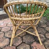 Children's rattan armchair