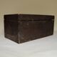 Old wooden workshop box from 1950