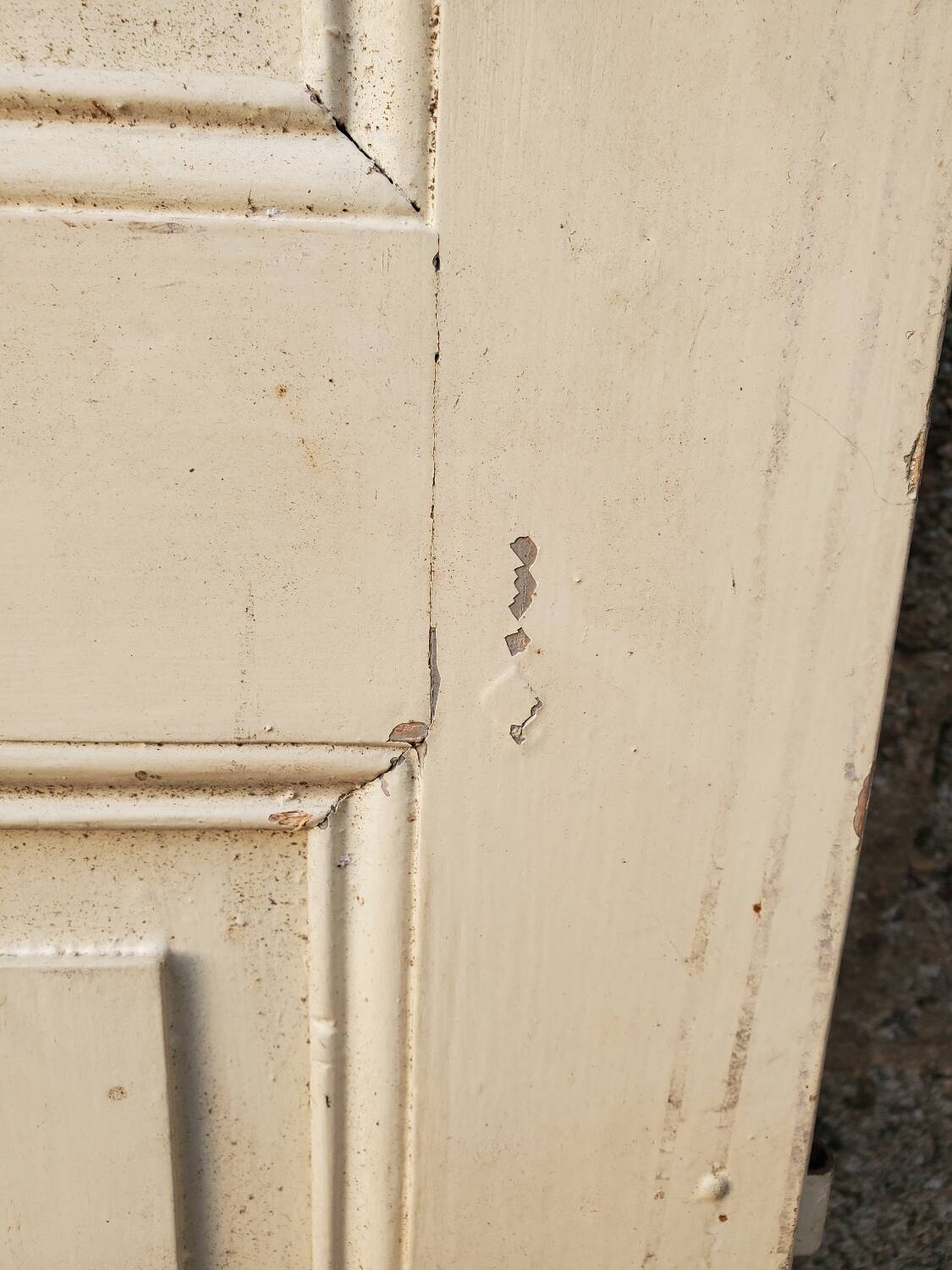 Pair of antique cupboard doors