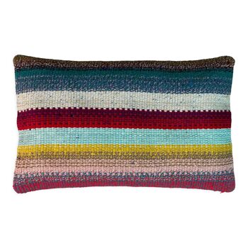 Housse de coussin faite à la main, 30 x 50 cm