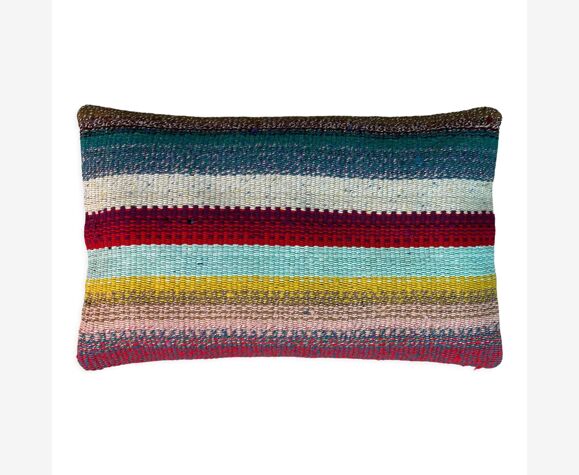 Housse de coussin faite à la main, 30 x 50 cm