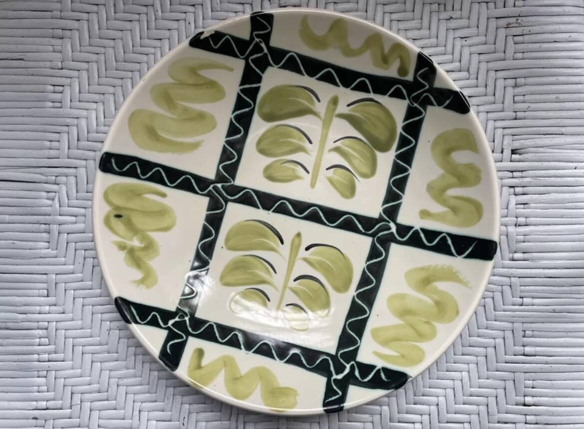 Vintage hollow plate MBFA in Pornic