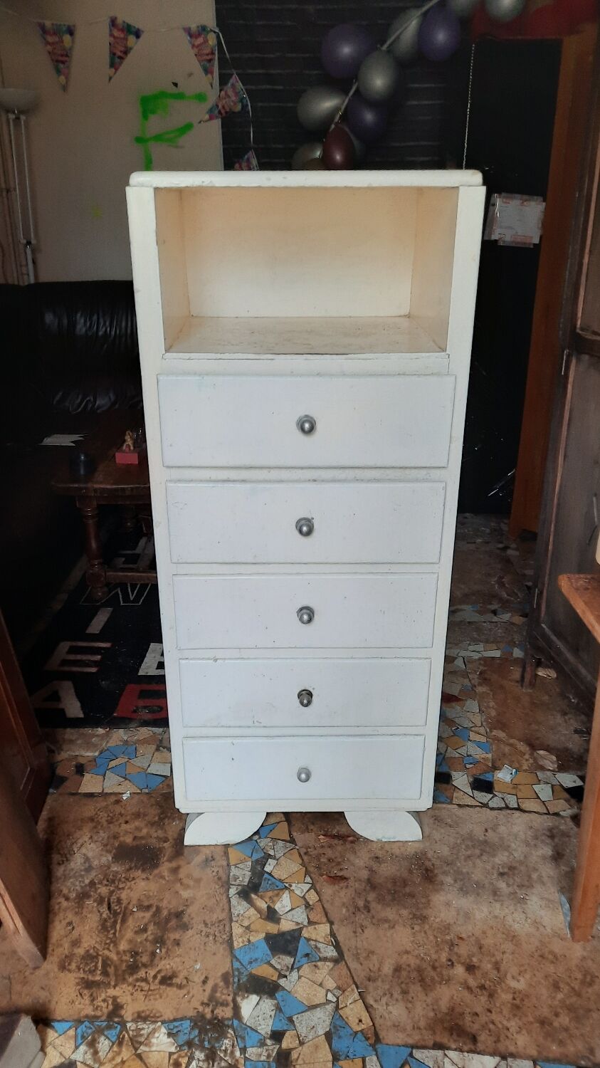 Chiffonnier 5 tiroirs
