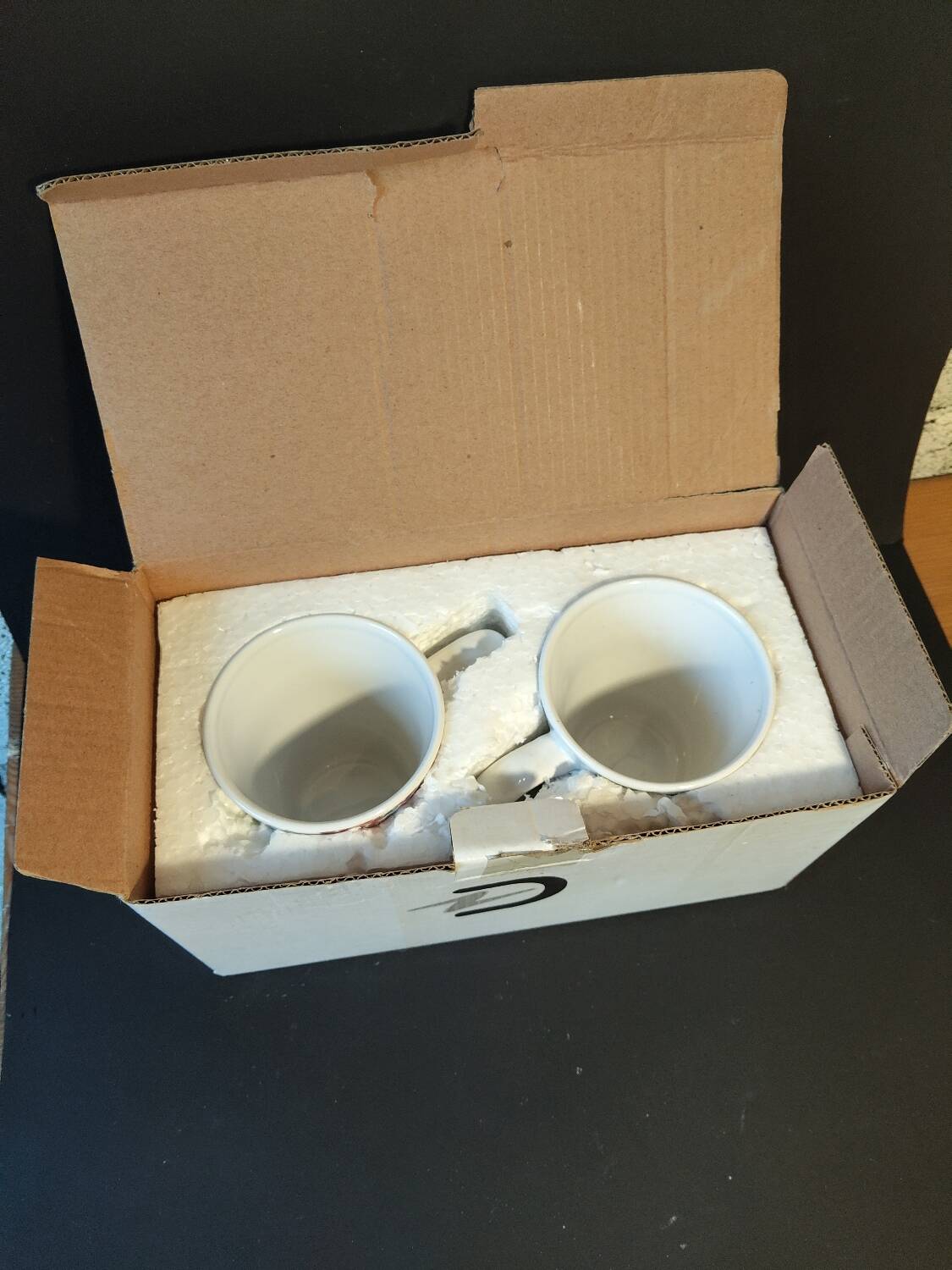 Pair of floral mugs – Country house spirit – New