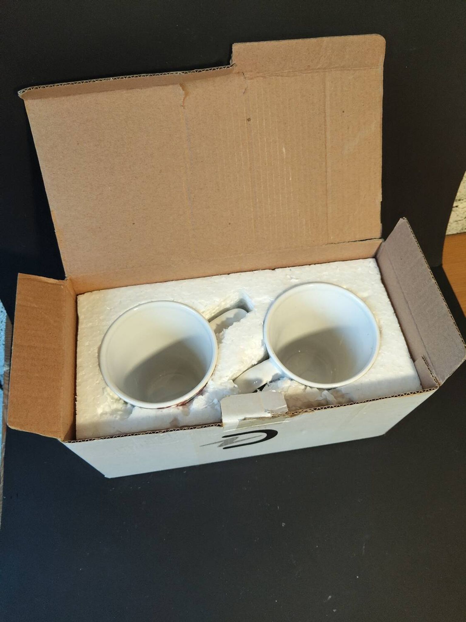 Pair of floral mugs – Country house spirit – New
