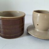 Vintage Berry Pottery Butter Dish