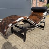 Cassina lc4 le corbusier original in cowhide new in its box