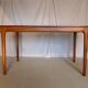 Extendable table set and six Scandinavian Teak Mc Intosh chairs