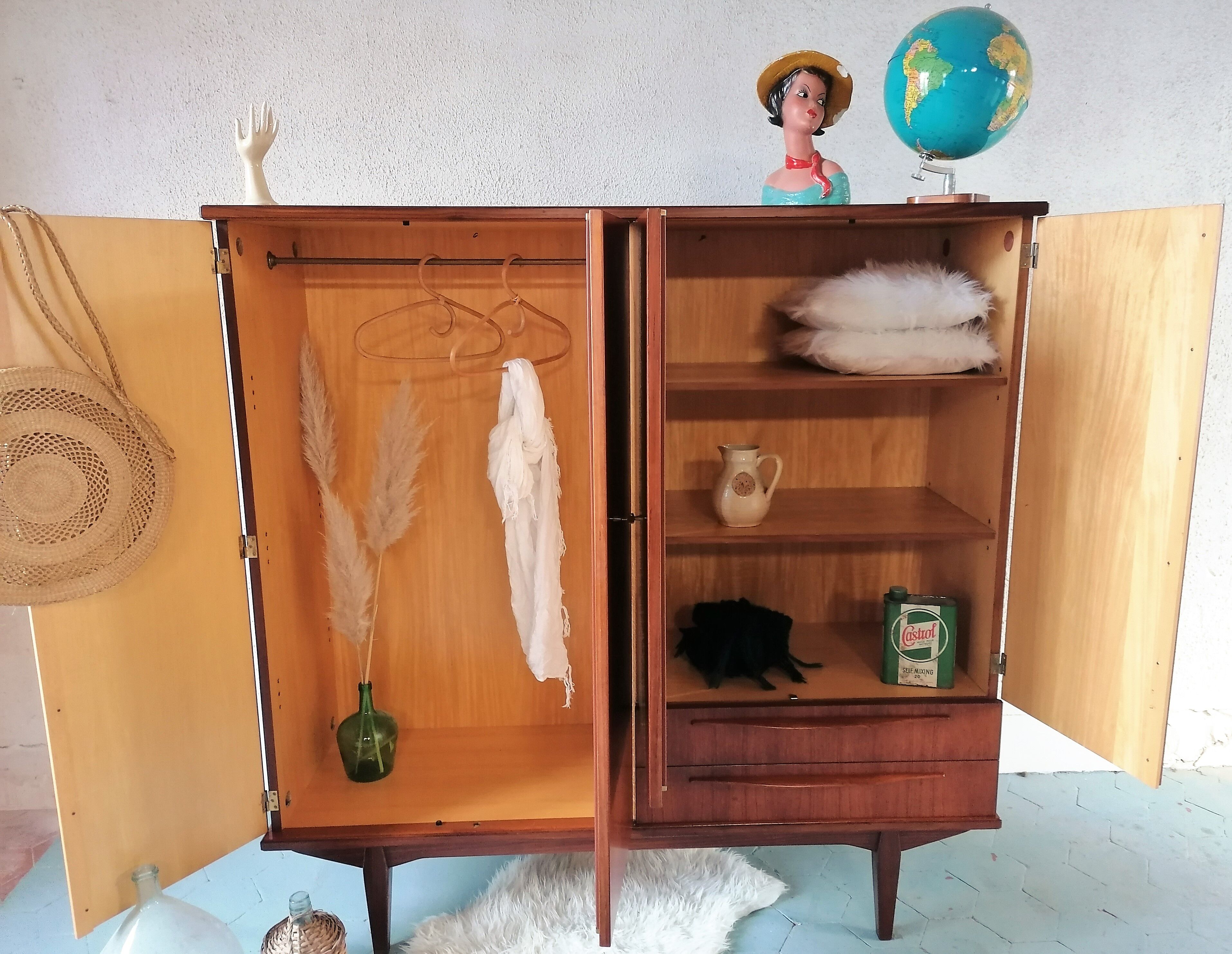 Armoire teck