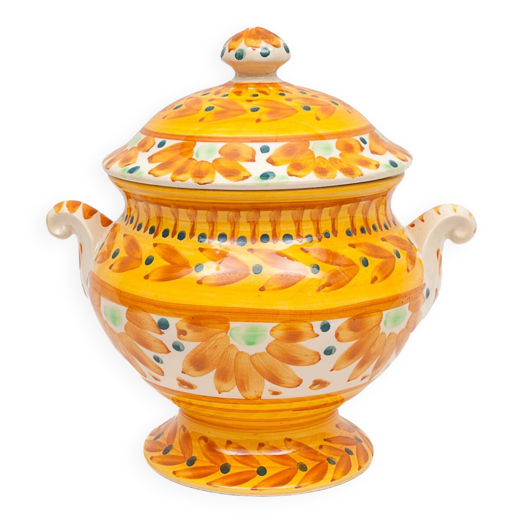 Quimper earthenware candy dish