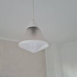 Conical ceiling lamp opal glass Phillips NL - 1920 Bauhaus style