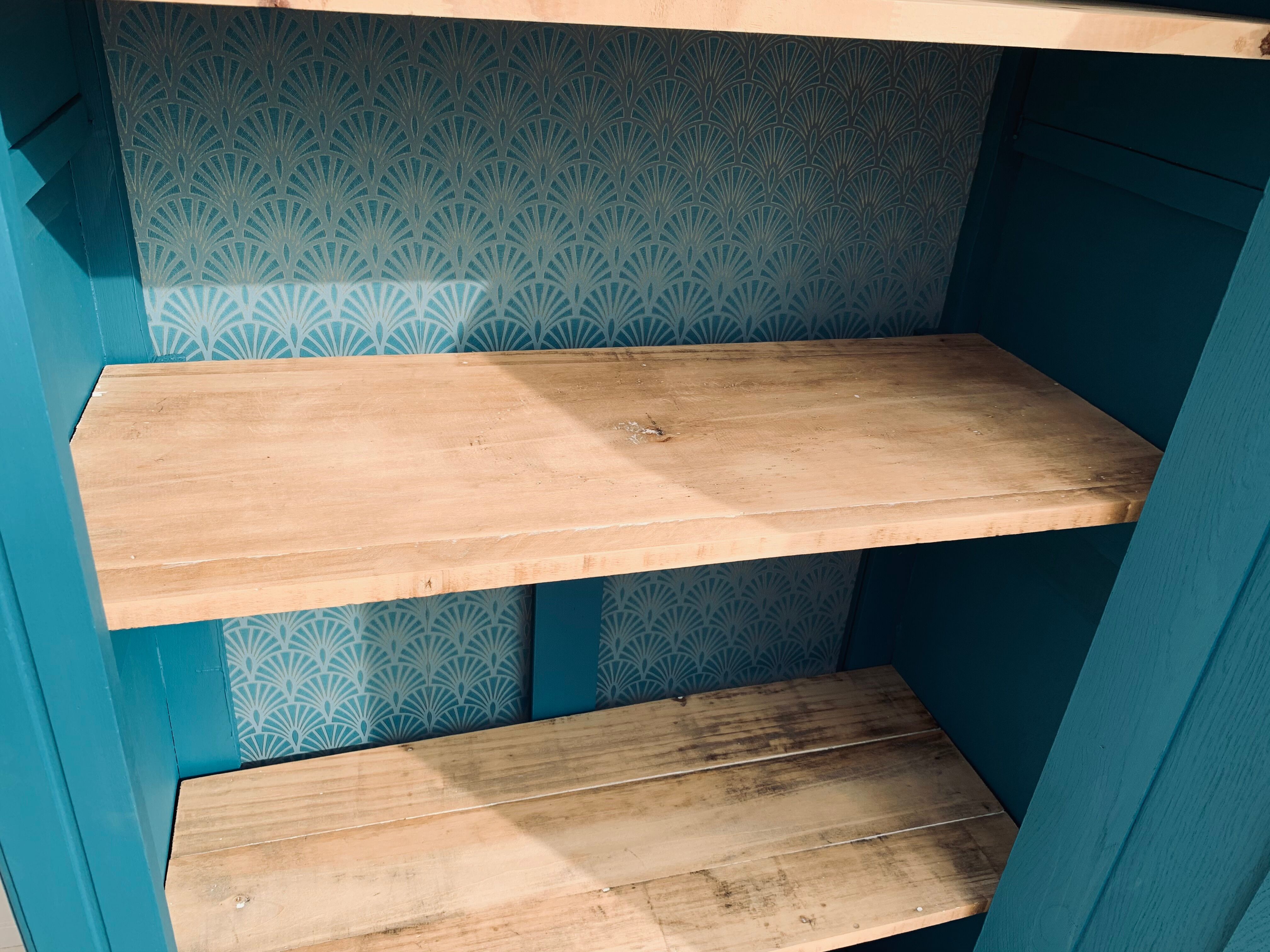 Glass-glazed Parisian wardrobe 1930