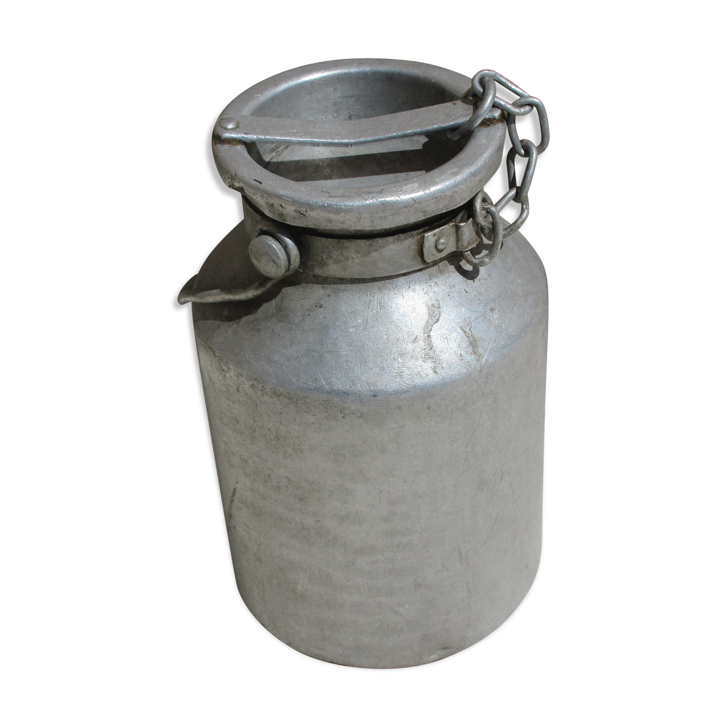 Pot a milk model while alu