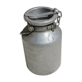 Pot a milk model while alu