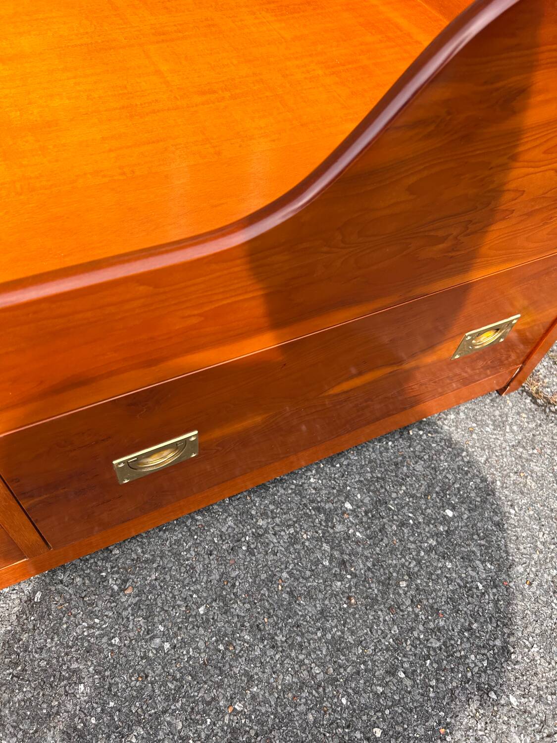 Marway brand sleigh bed