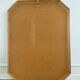 Vintage Spanish Venetian-style wall mirror, octagonal brass, 1980s Hollywood Regency