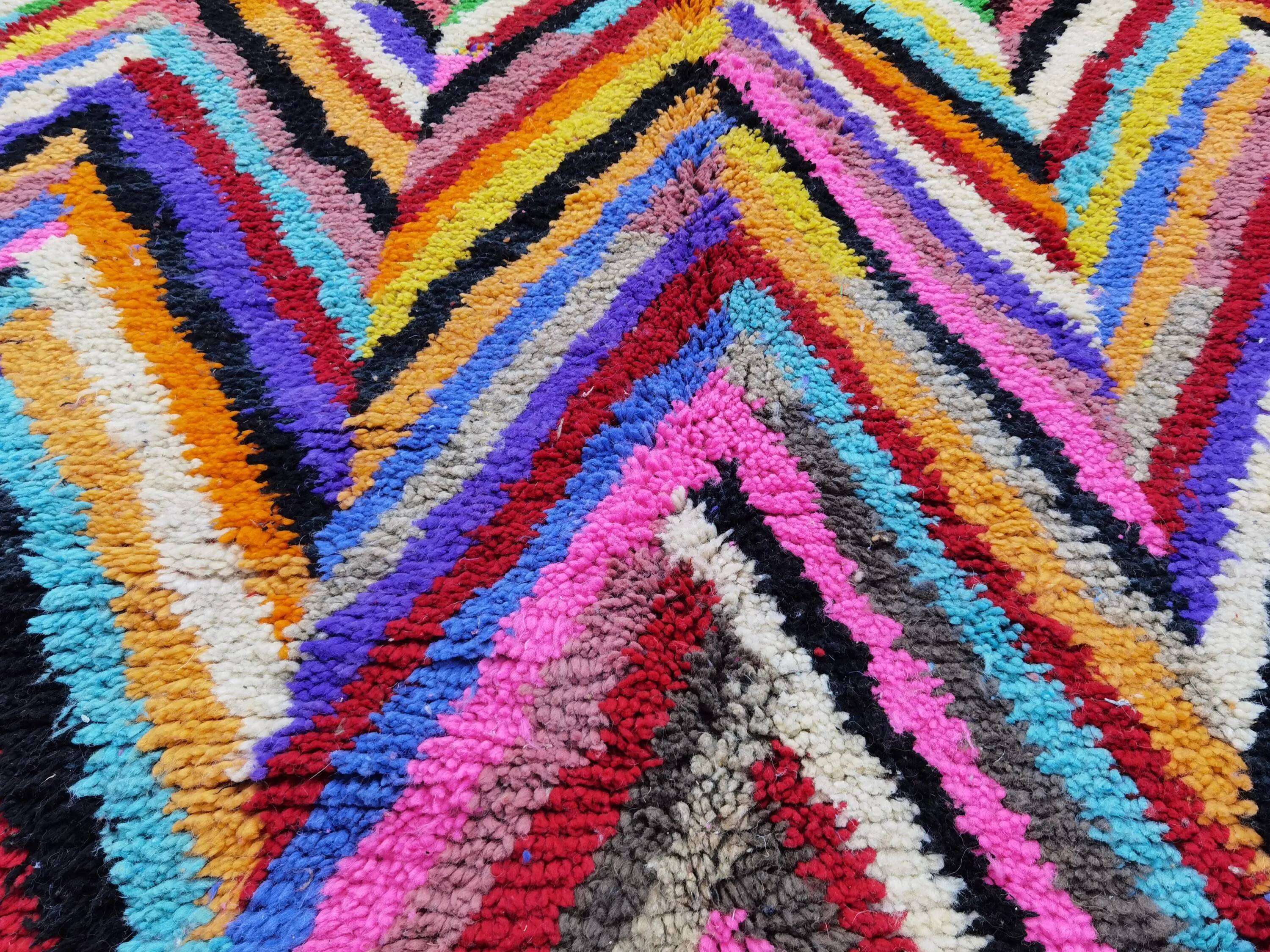 Authentic handmade Berber rug 3x2 m